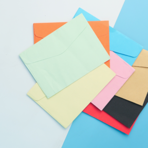 Colorful envelopes